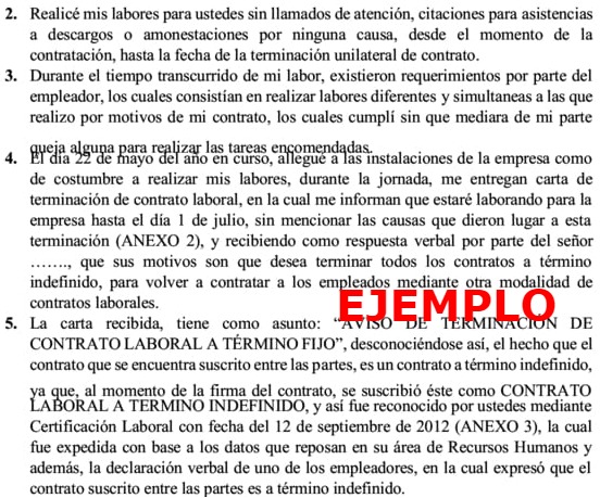 Pago Indemnizaci N Modelo Y Ejemplos Derecho De Petici N