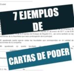 7 ejemplos de cartas de poder