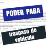 poder para traspaso de vehiculo en word